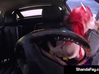 Cosplay Cougar Shanda Fay Sucks putz Roadside to Save Lives!