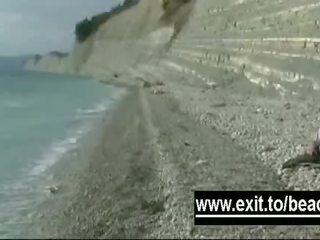 Tajomstvo amatérske nahé pláž footage klip