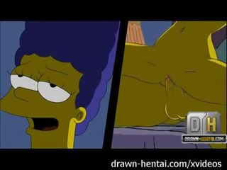 Simpsons seks video- - volwassen film nacht